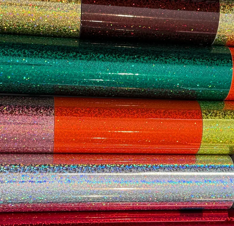 Glittering Sequins Tape, Holographic Tapes That Sparkle, Wide Widths 1