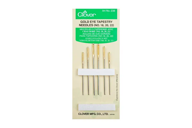 Gold Eye Tapestry Needles, Set Of 6 1