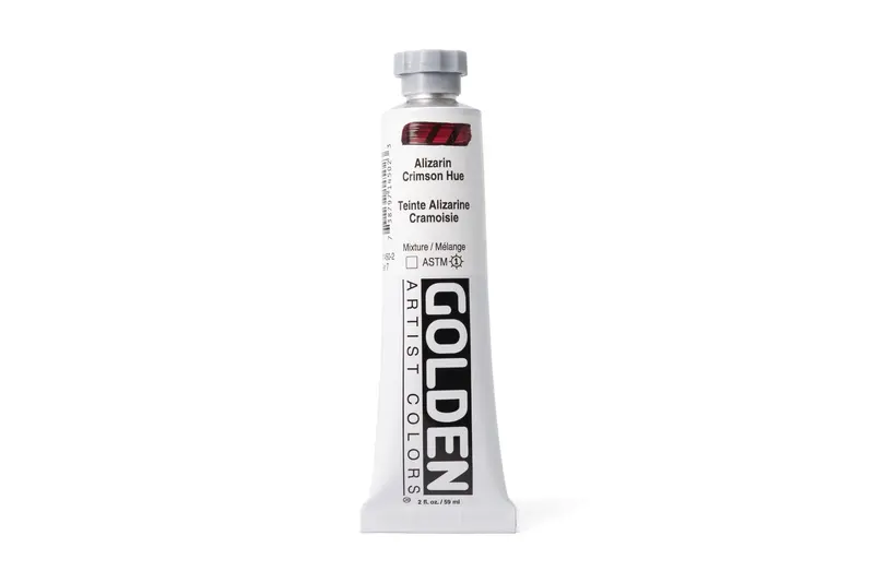 Golden Heavy Body Acrylics, Alizarin Crimson Hue 1