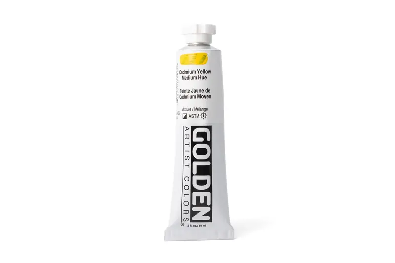 Golden Heavy Body Acrylics, Cadmium Yellow Medium Hue 1