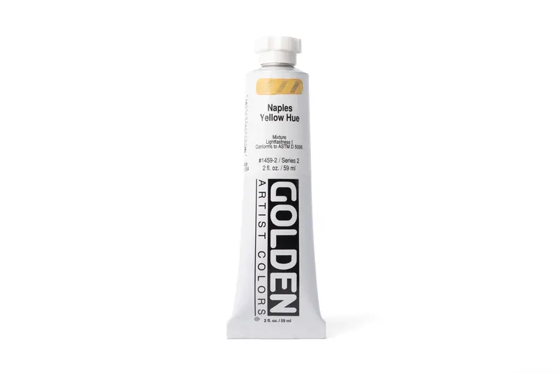 Golden Heavy Body Acrylics, Naples Yellow Hue 1