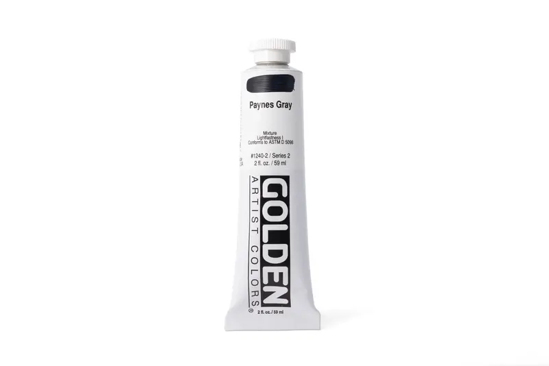 Golden Heavy Body Acrylics, Paynes Gray 1