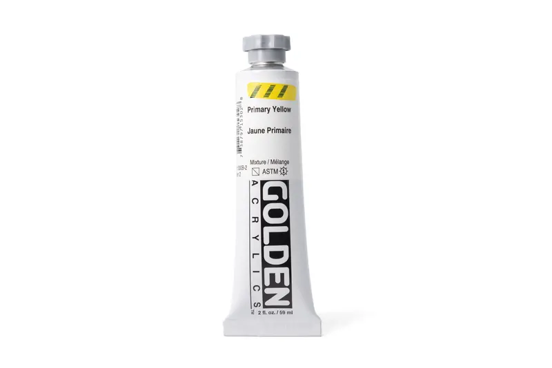 Golden Heavy Body Acrylics, Primary Yellow 1