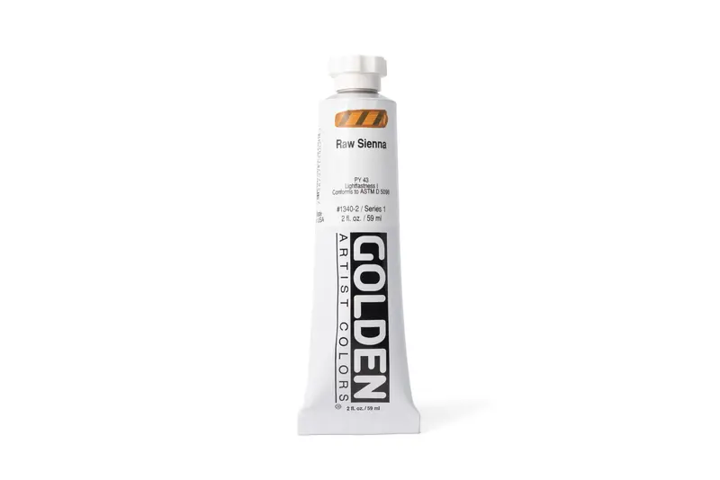 Golden Heavy Body Acrylics, Raw Sienna 1