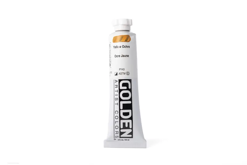 Golden Heavy Body Acrylics, Yellow Ochre 1