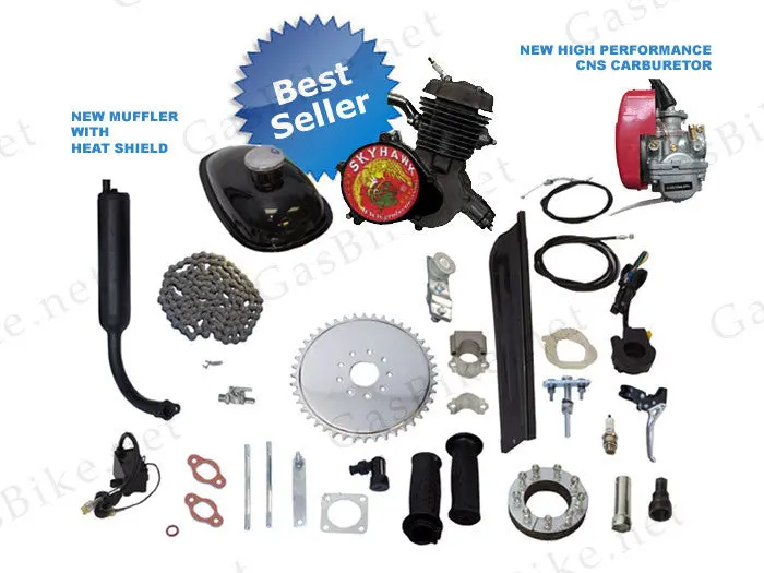 Grubee 2011 Skyhawk Gt2b 48Cc Angle Fire Slant Head Bike Motor Kit (Black Finish) 1