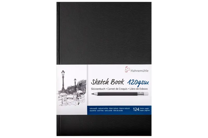 Hardcover Black Sketchbook 1