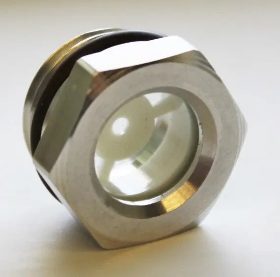 Harley Fxr Oil Bag Sight Glass-Aluminum 1