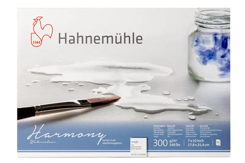Harmony Watercolor Block, Rough 1