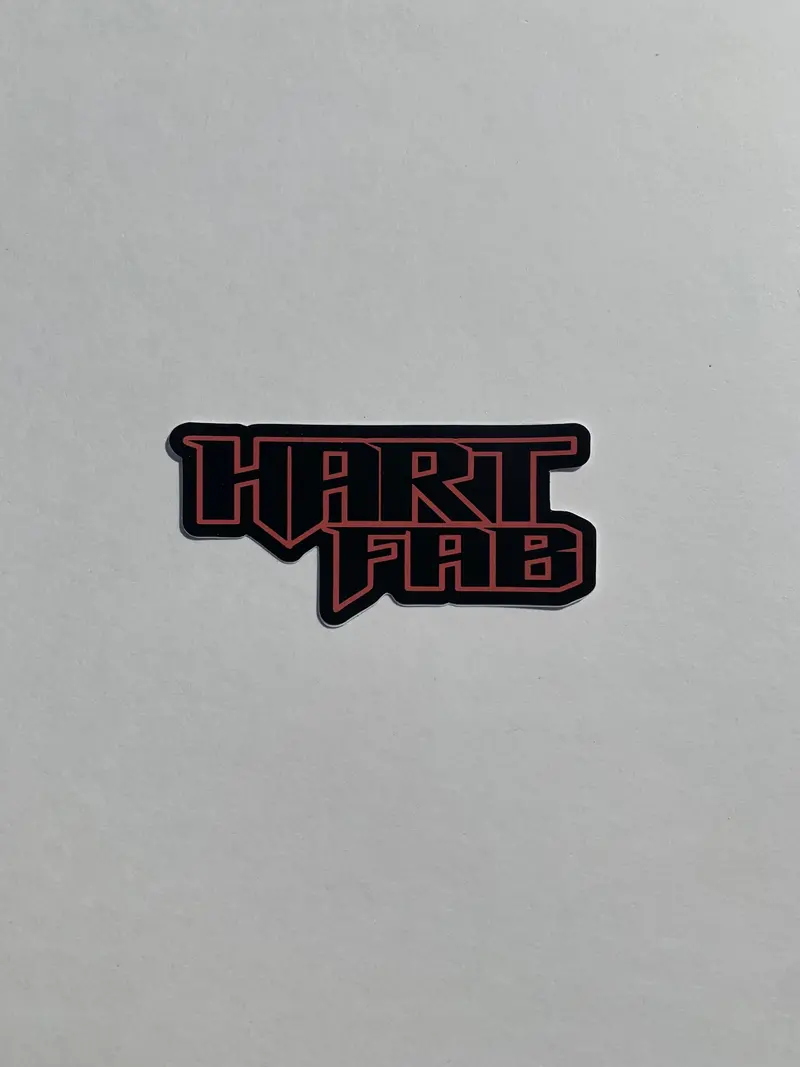 Hart Fab Die Cut Sticker 1