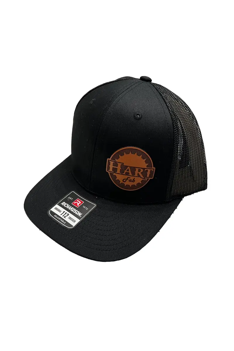 Hart Fab Leather Patch Snap Back Hat 2