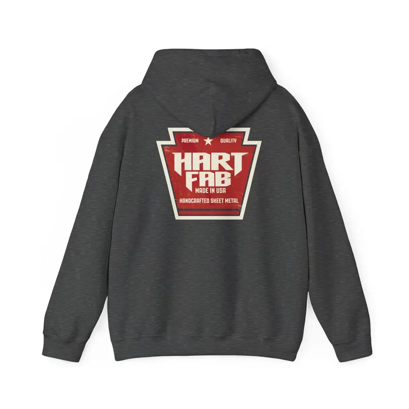 Hart Fab Retro Graphic Hooded Sweatshirt 1