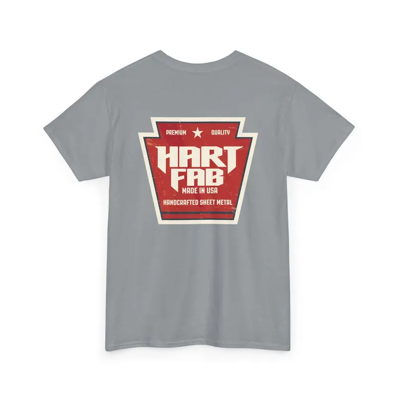 Hart Fab Retro Logo Tee - Gilden Brand 2