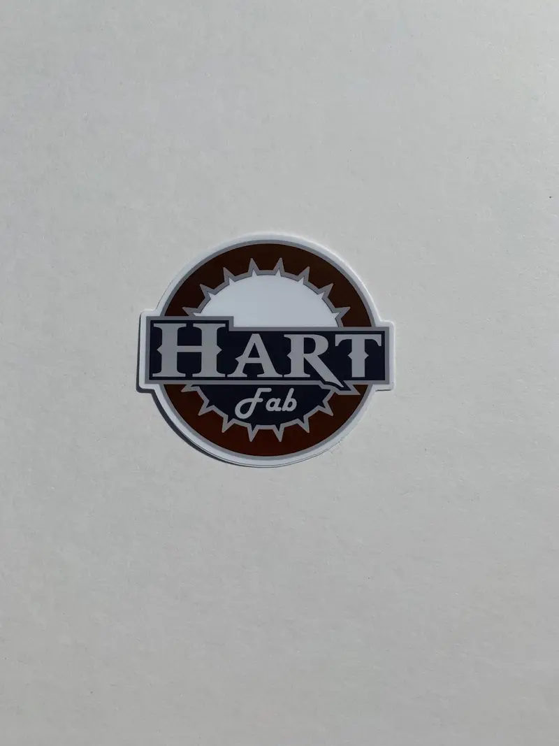 Hart Fab Squarebody Logo Sticker 1