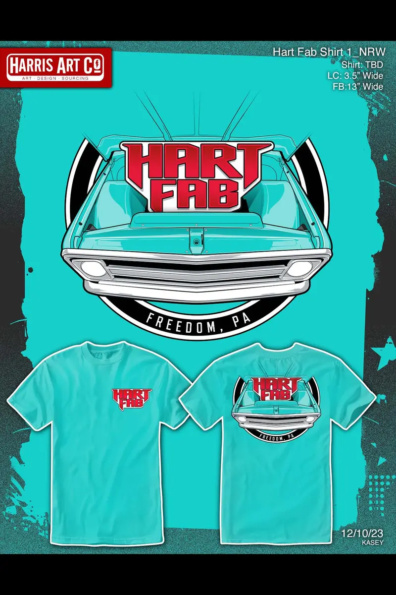 Hart Fab Under Hood Logo Tee 1