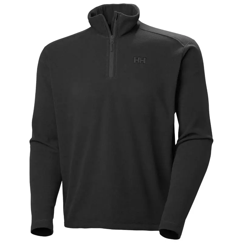 Helly Hansen Daybreaker Half Zip Fleece Pullover Black 1