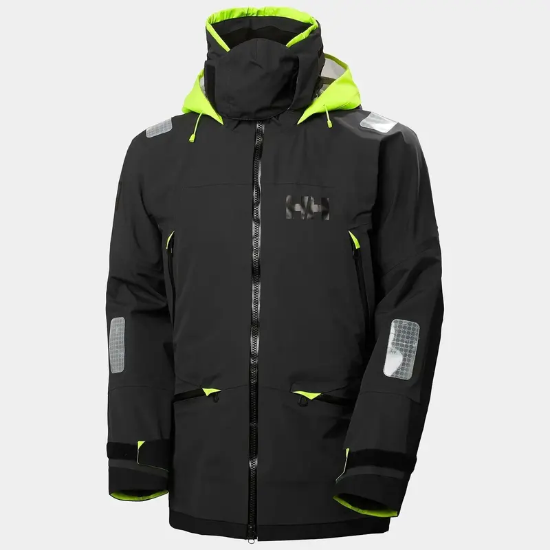 Helly Hansen Men's Aegir Race Sailing Jacket 2.1 Ebony 1