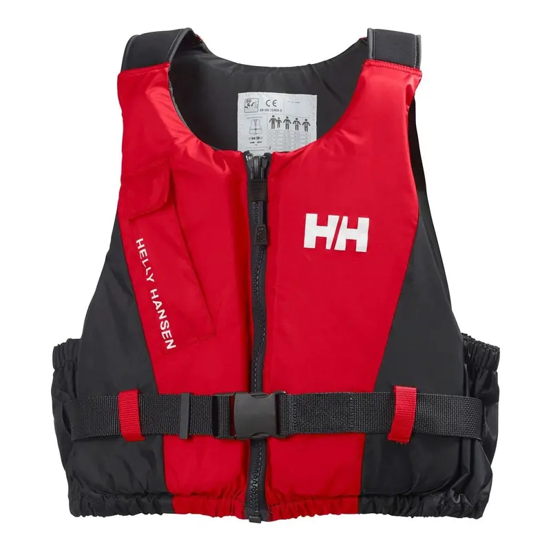 Helly Hansen Rider Vest Buoyancy Aids Red Ebony And Yellow 1