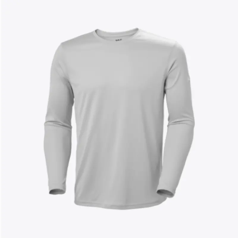 Helly Hansen Tech Crew Ls 2.0 Grey 1