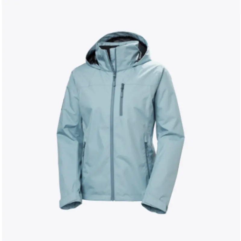 Helly Hansen Women's Crew Hooded Mid Layer Jacket Blue 1