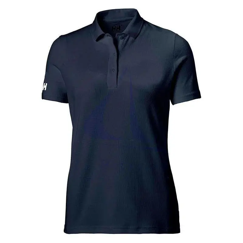 Helly Hansen Womens Crewtech Technical Polo - Navy 1