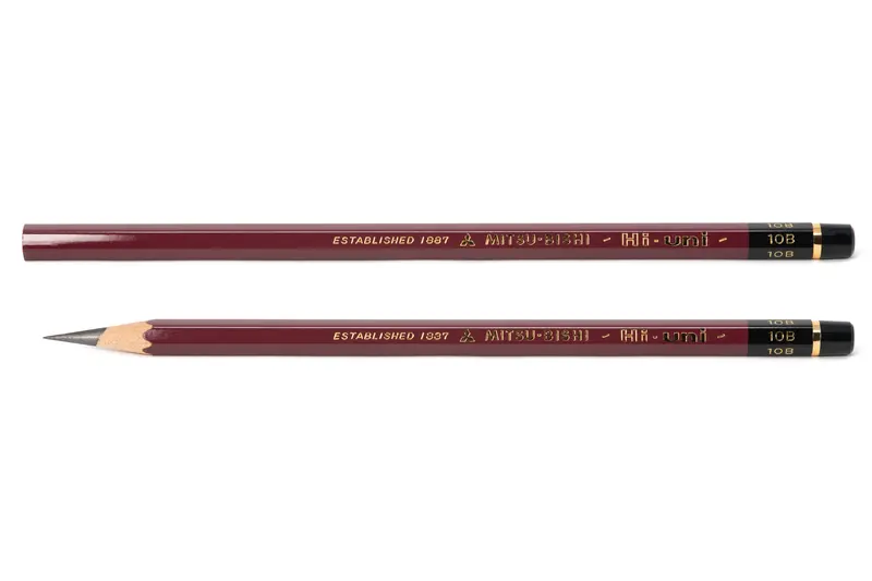 Hi-Uni Pencil, 10B, Single 1