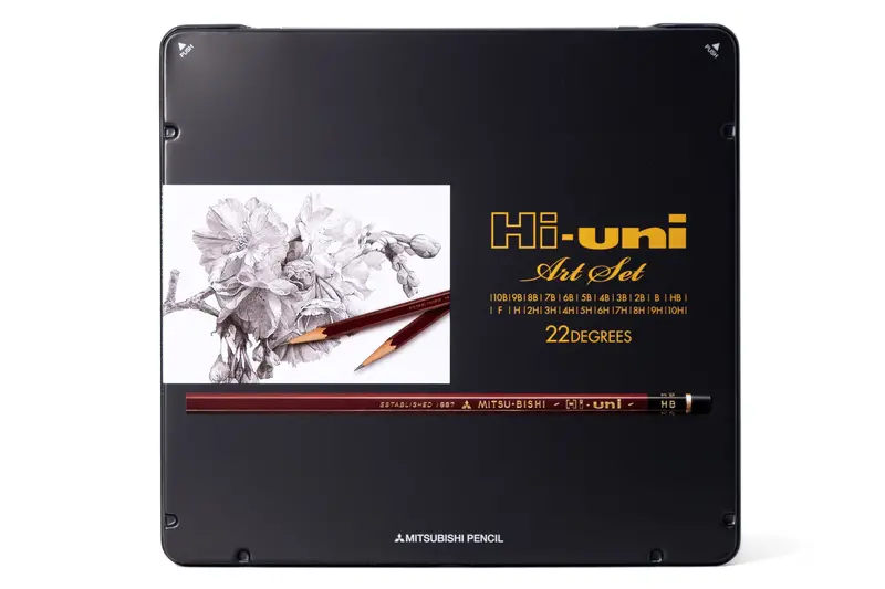 Hi-Uni Pencil, Art Set Of 22 1
