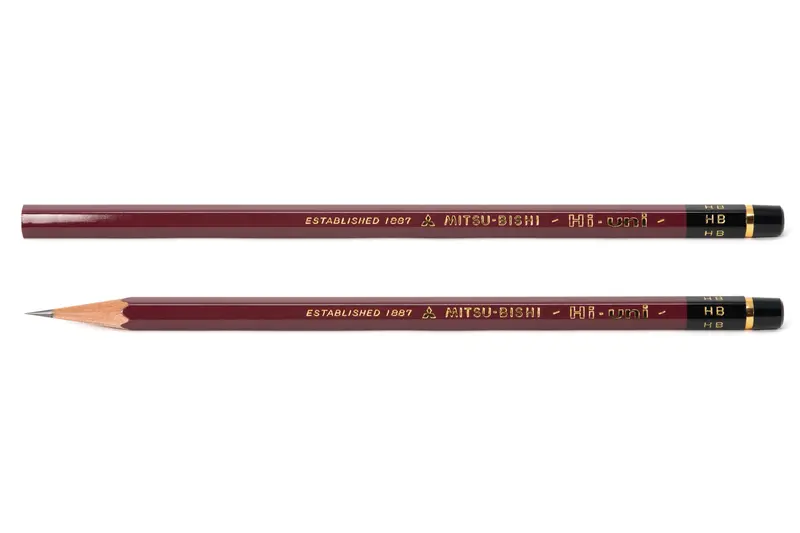 Hi-Uni Pencil, Hb, Single 1
