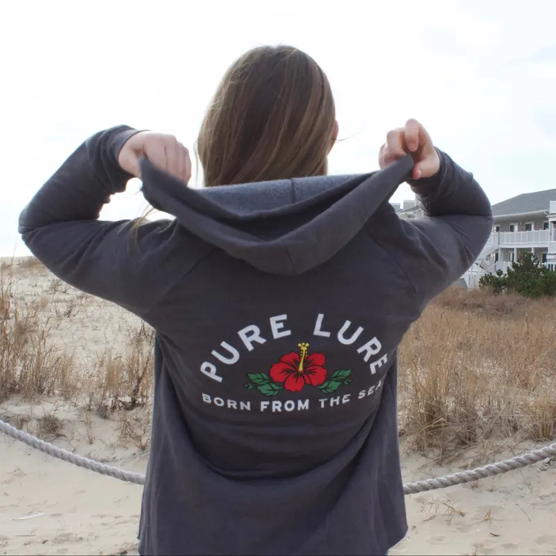 Hibiscus Women's Zip Fleece 1