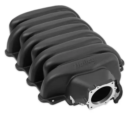 Holley Low Profile High Performance Godzilla 7.3 Gas Intake Manifold - Black 1