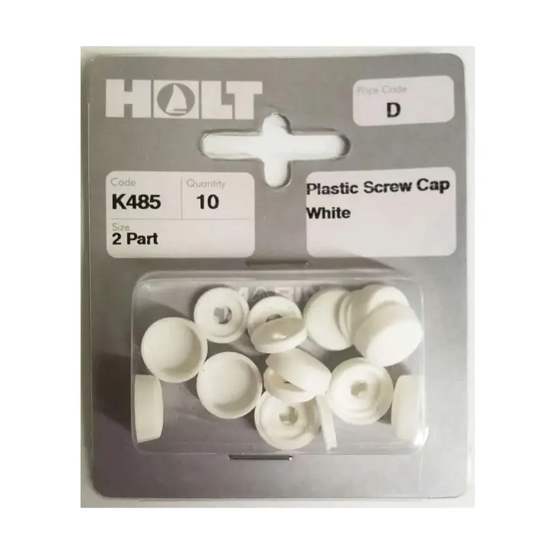 Holt Plastic Screw Cap White - K485 1