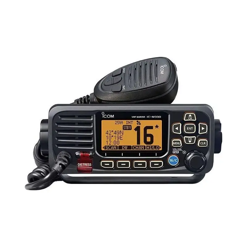 Icom Compact Fixed Vhf Marine Radio Ic-M330ge 1