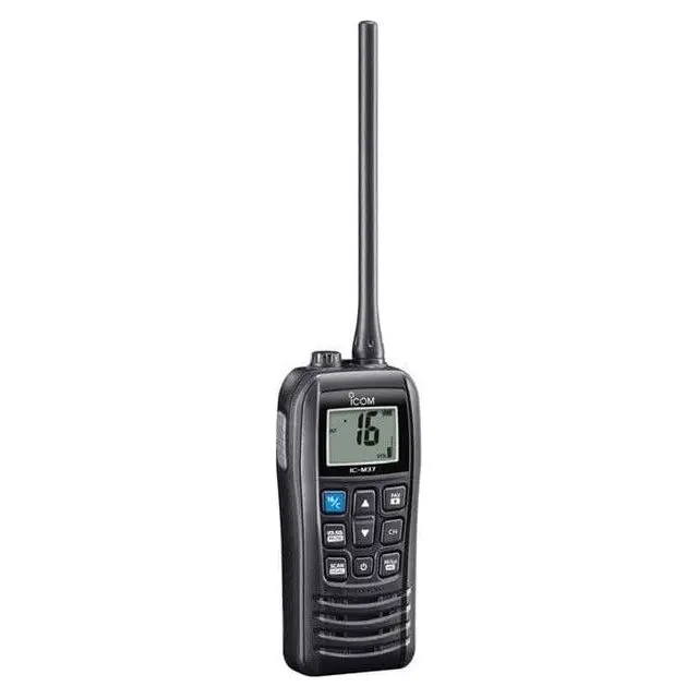 Icom Ic-M37e Hand Held Marine Radio Vhf 6W 1