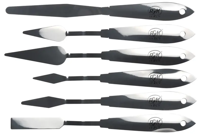 Idea Line Steel Palette Knives 1
