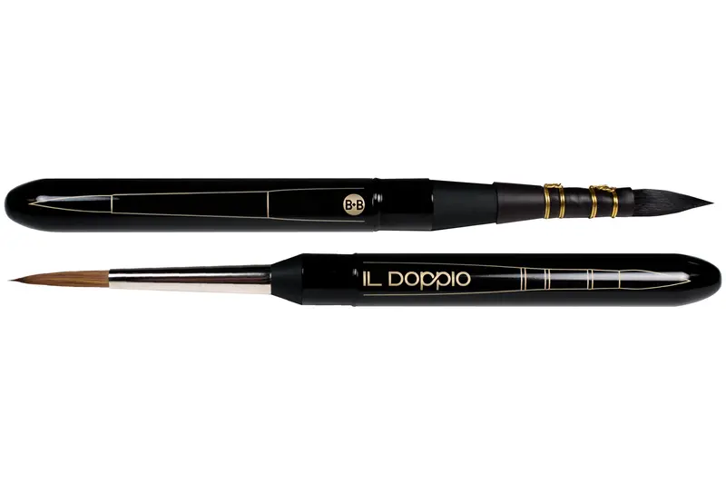 Il Doppio Travel Brush #1 (Quill/Round) 1