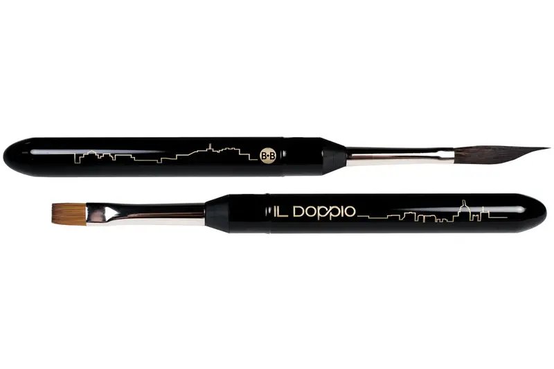 Il Doppio Travel Brush #2 (Dagger/Flat) 1