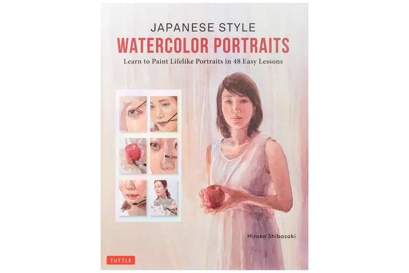 Japanese Style Watercolor Portraits 1
