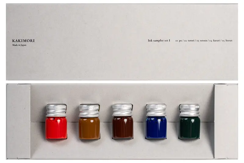 Kakimori Ink Sampler Set I 1