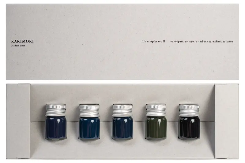 Kakimori Ink Sampler Set Ii 1