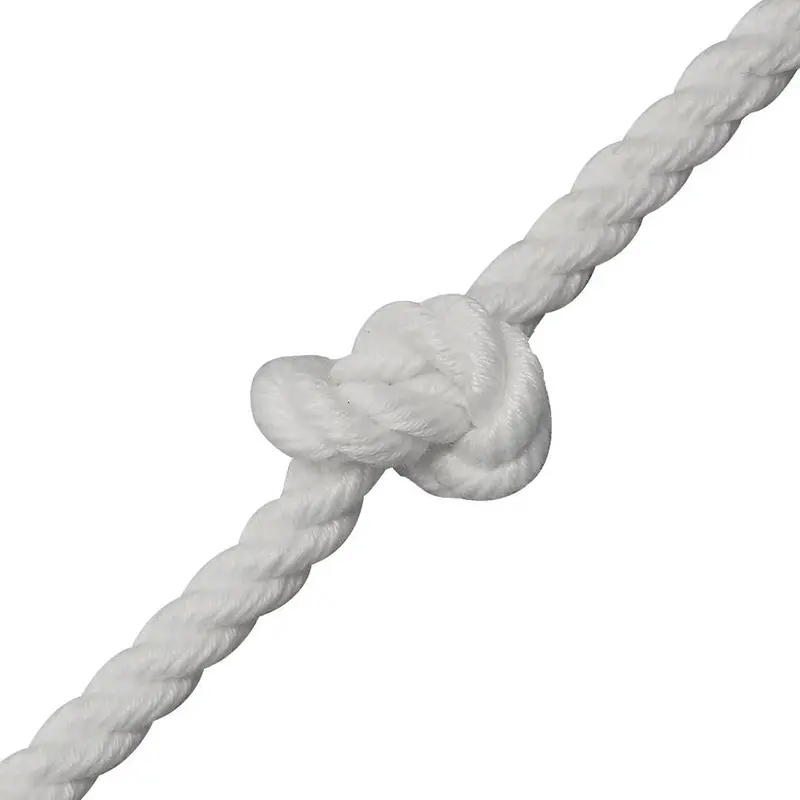 Kingfisher 3 Strand Nylon Rope White 16Mm 1