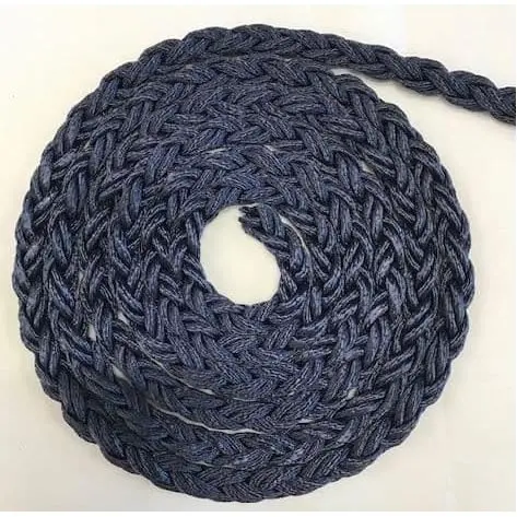 Kingfisher 8 Strand Polyester Mooring Rope - Navy (Price Per Metre) 1