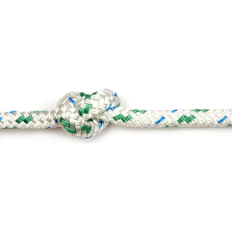 Kingfisher Braid On Braid Polyester Rope Green Fleck 8Mm 1