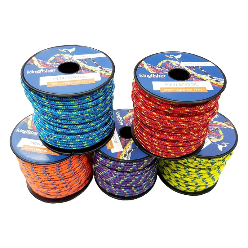 Kingfisher Yacht Ropes 3Mm X 17M (Approx) Mini Spool 1 Only. 1