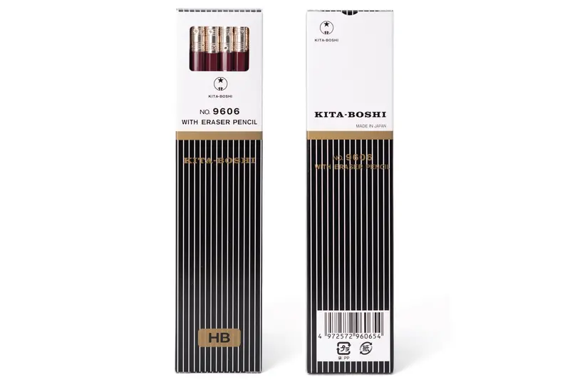 Kitaboshi 9606 Writing Pencil, Hb, Set Of 12 1