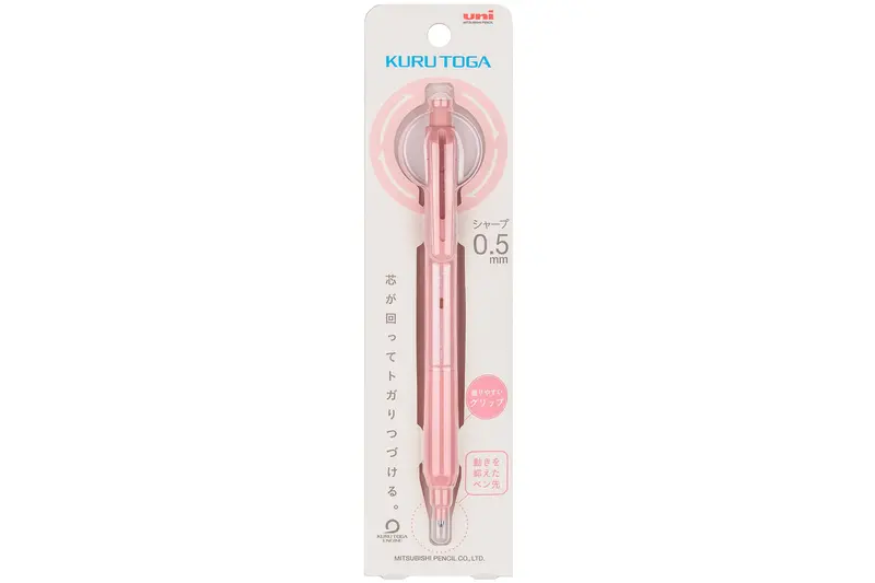 Kuru Toga Ks Mechanical Pencil, 0.5 Mm, Coral Pink 1