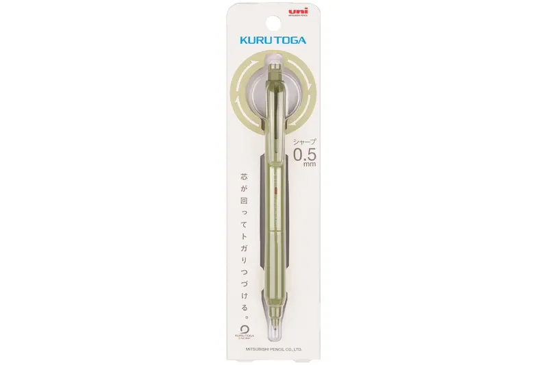 Kuru Toga Ks Mechanical Pencil, 0.5 Mm, Herb Green 1
