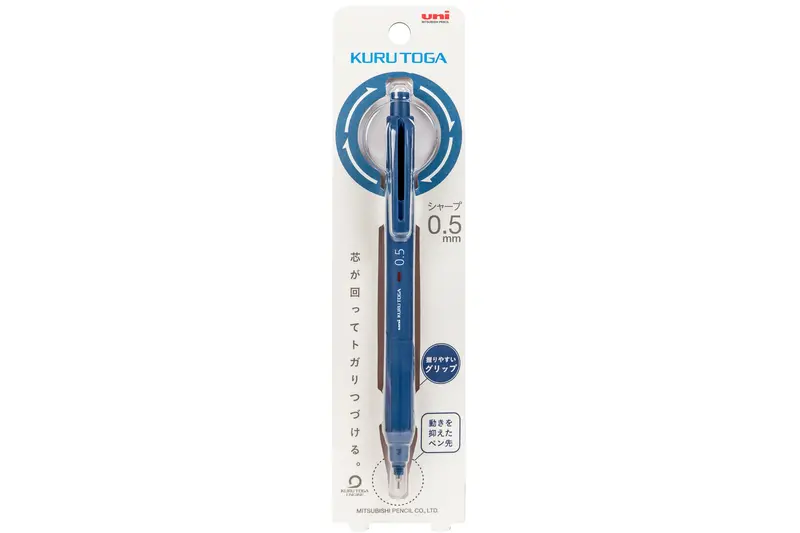 Kuru Toga Ks Mechanical Pencil, 0.5 Mm, Iron Blue 1