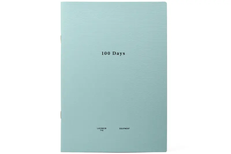 Laconic Style Notebook: 100 Days 1