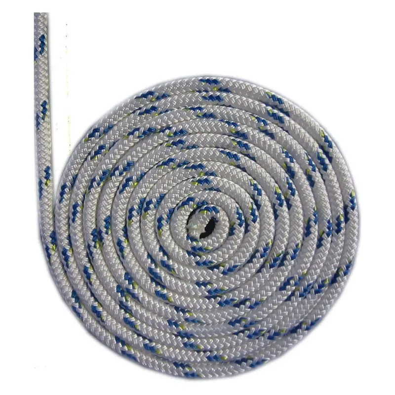 Liros Braid On Braid Rope 6Mm 8Mm Or 10Mm Pre-Stretched Blue Fleck (1520) 1