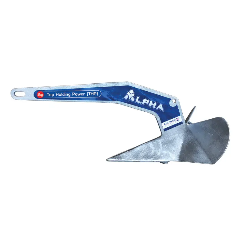 Lofrans Alpha Anchor 4 - 16Kg Galvanized Delta Type 1